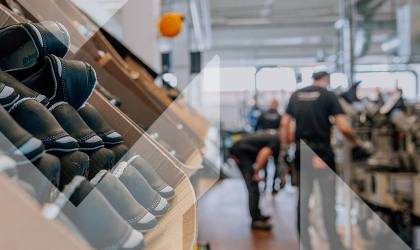 La production chez EMMA Safety Footwear